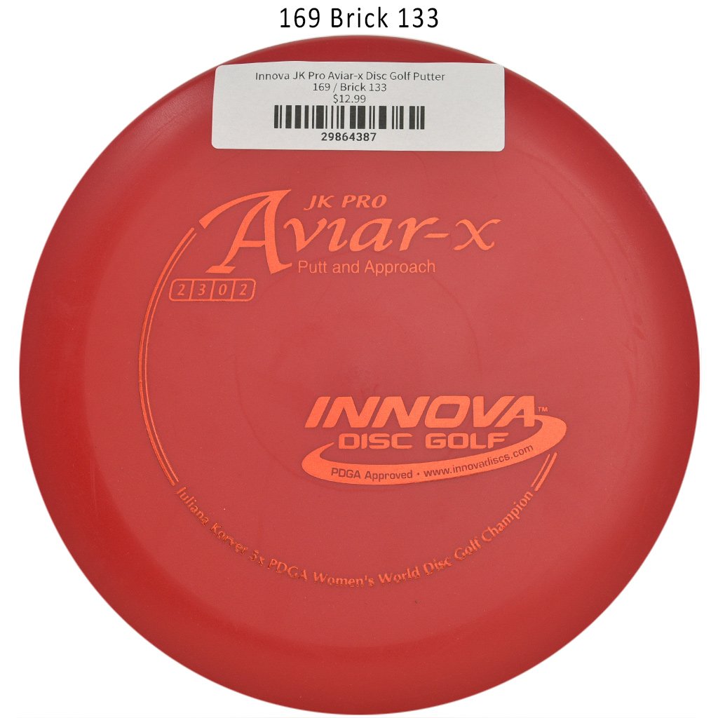 innova-jk-pro-aviar-x-disc-golf-putter 169 Brick 133