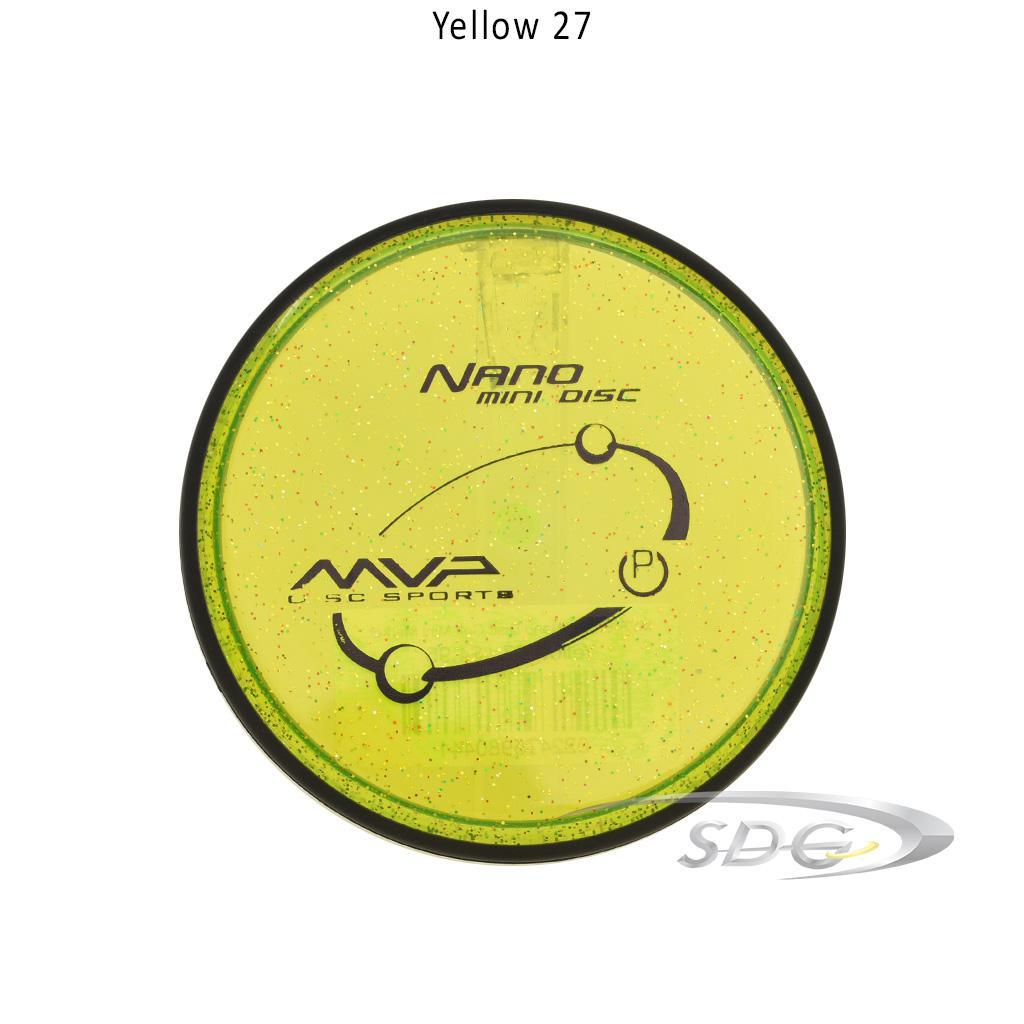 mvp-proton-nano-disc-golf-mini-marker Yellow 27 