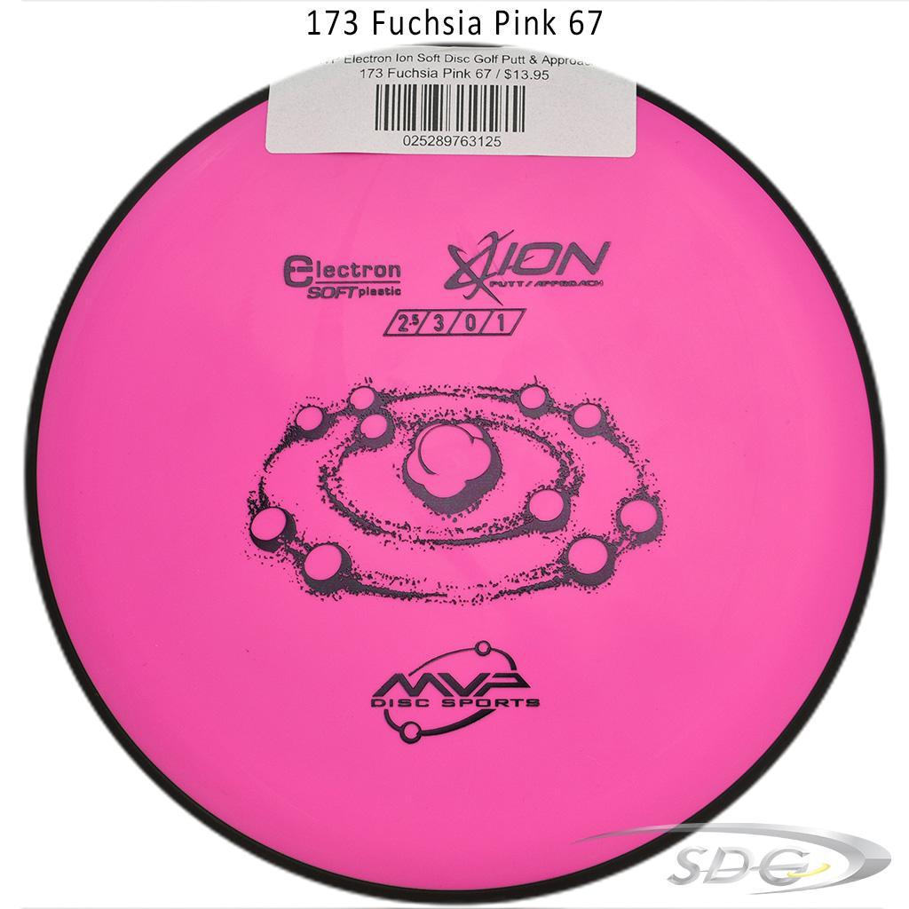 mvp-electron-ion-soft-disc-golf-putt-approach 173 Fuchsia Pink 67 