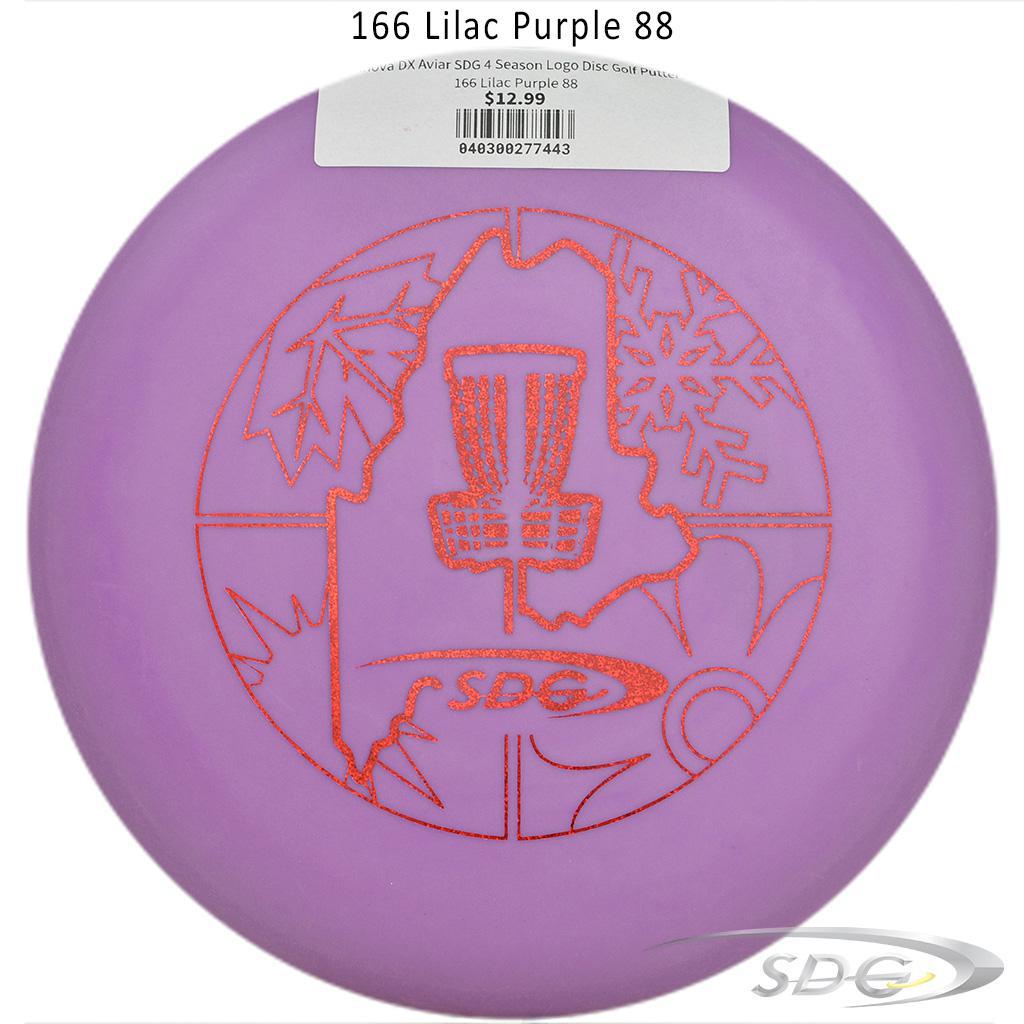 innova-dx-aviar-sdg-4-season-logo-disc-golf-putter 166 Lilac Purple 88 