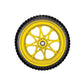 Zuca All-Terrain Tubeless Foam Wheel Yellow