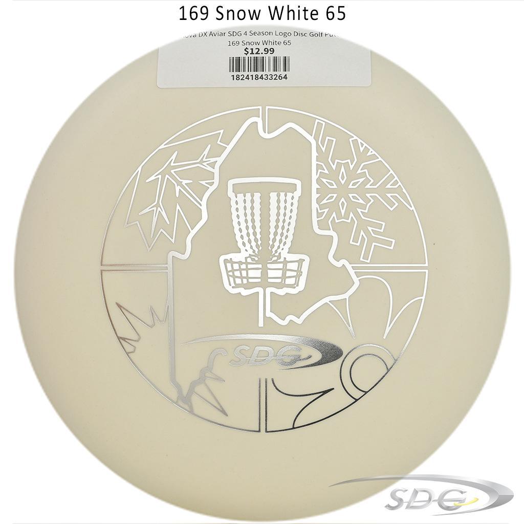 innova-dx-aviar-sdg-4-season-logo-disc-golf-putter 169 Snow White 65 