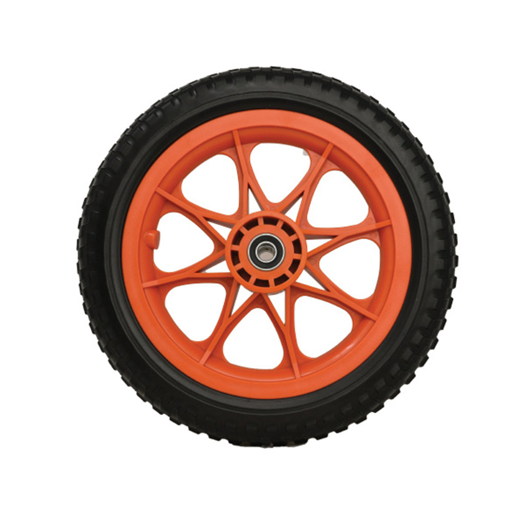 Zuca All-Terrain Tubeless Foam Wheel Orange