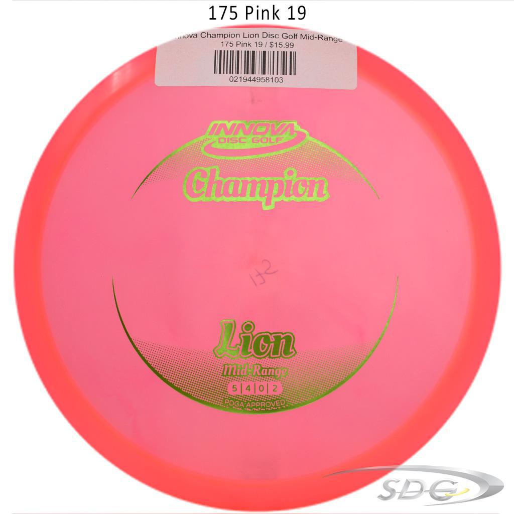 innova-champion-lion-disc-golf-mid-range 175 Pink 19 