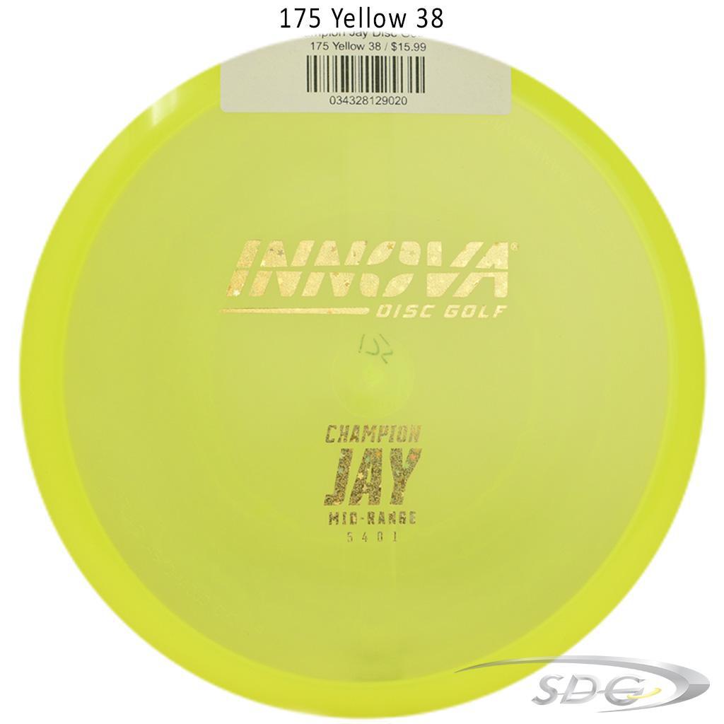 innova-champion-jay-disc-golf-mid-range 175 Yellow 38 