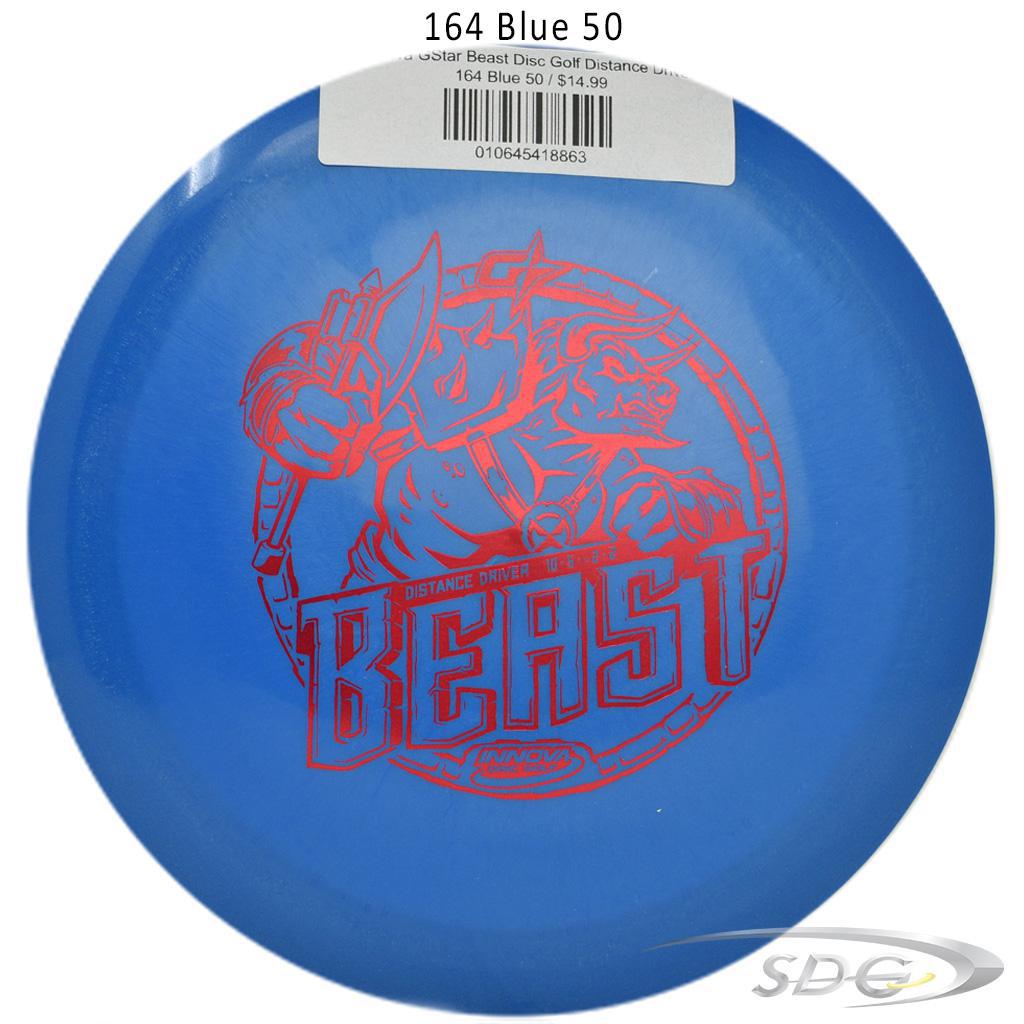 innova-gstar-beast-disc-golf-distance-driver 164 Blue 50 