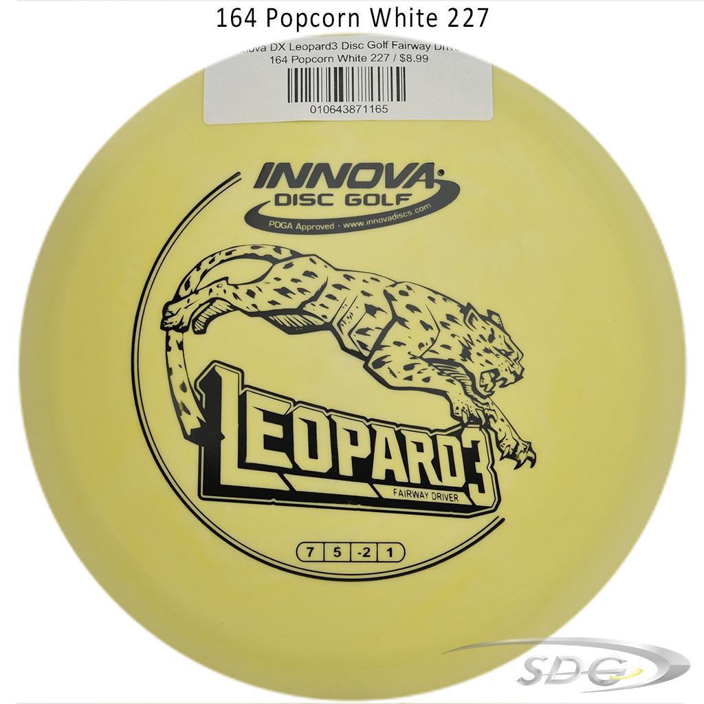 innova-dx-leopard3-disc-golf-fairway-driver 164 Popcorn White 227 