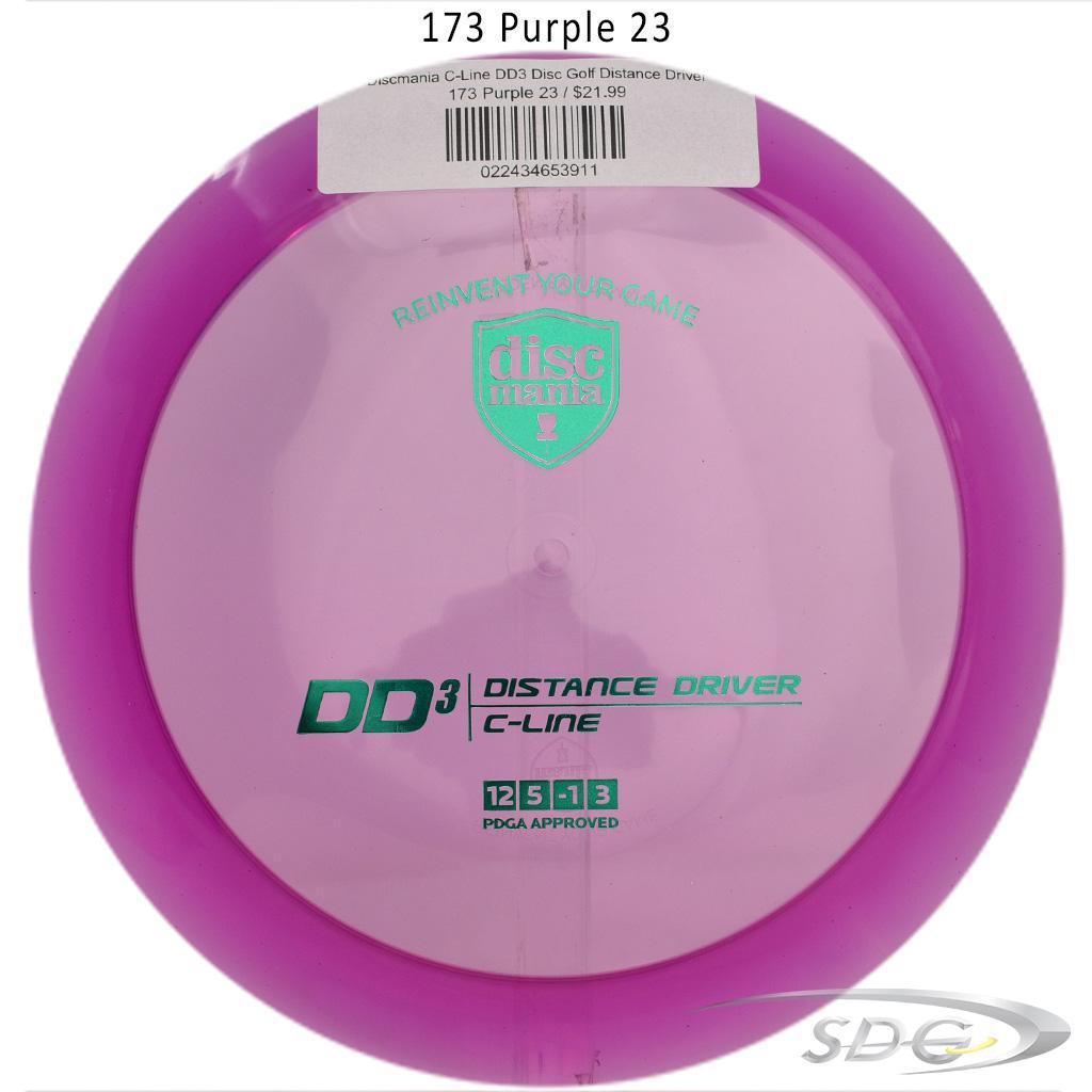 discmania-c-line-dd3-disc-golf-distance-driver 173 Purple 23 