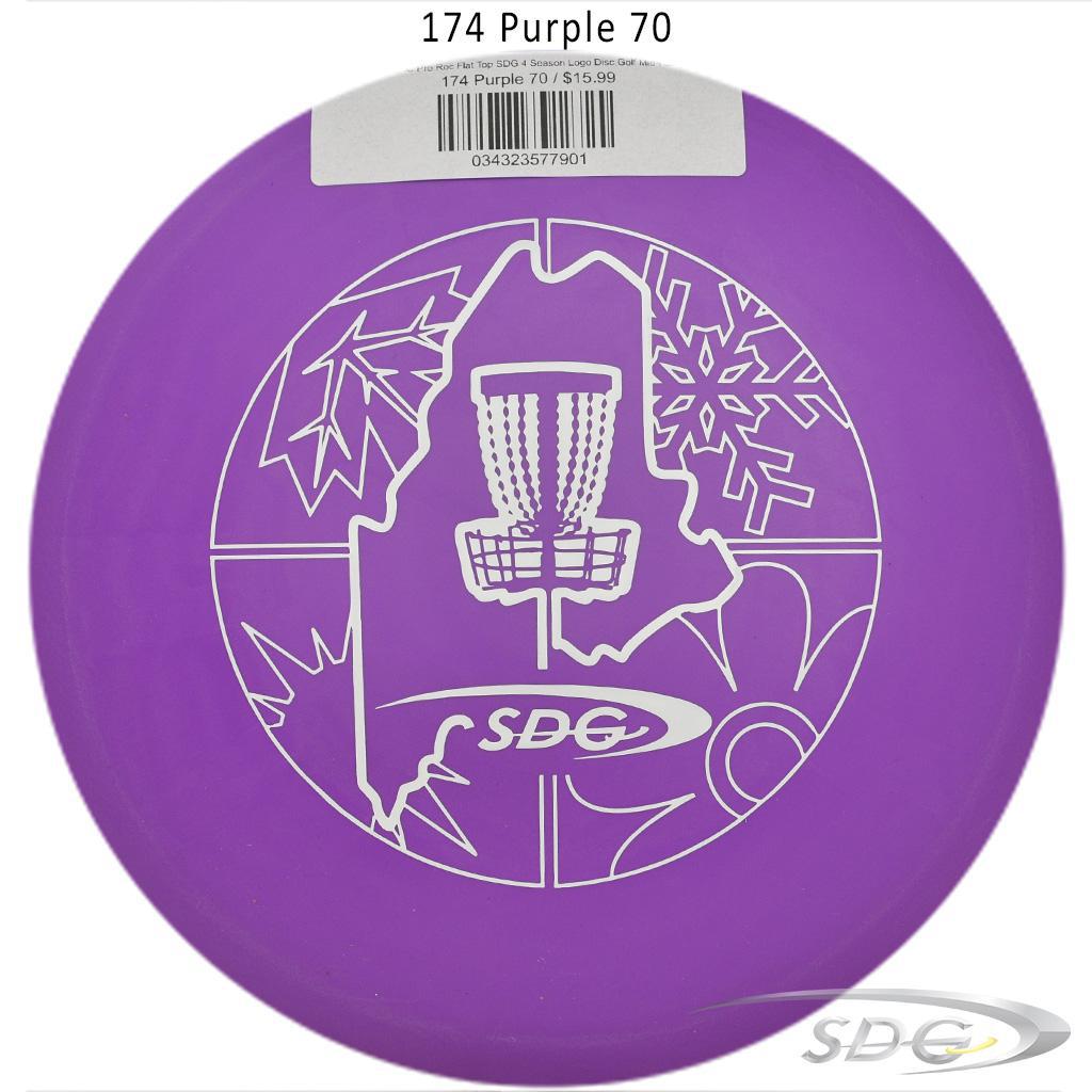 innova-kc-pro-roc-flat-top-sdg-4-season-logo-disc-golf-mid-range 174 Purple 70 