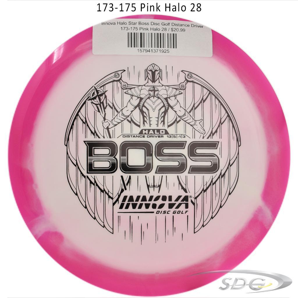 innova-halo-star-boss-disc-golf-distance-driver 173-175 Pink Halo 28 