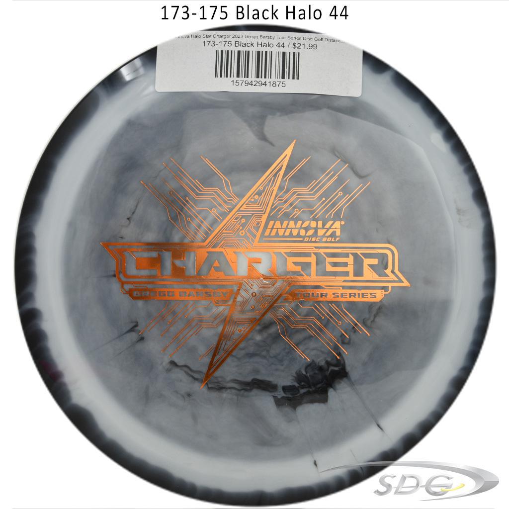 innova-halo-star-charger-2023-gregg-barsby-tour-series-disc-golf-distance-driver 173-175 Black Halo 44 
