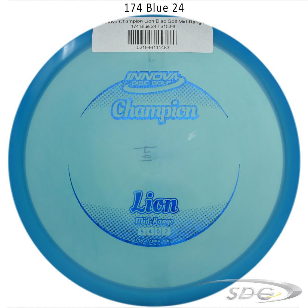 innova-champion-lion-disc-golf-mid-range 174 Blue 24 