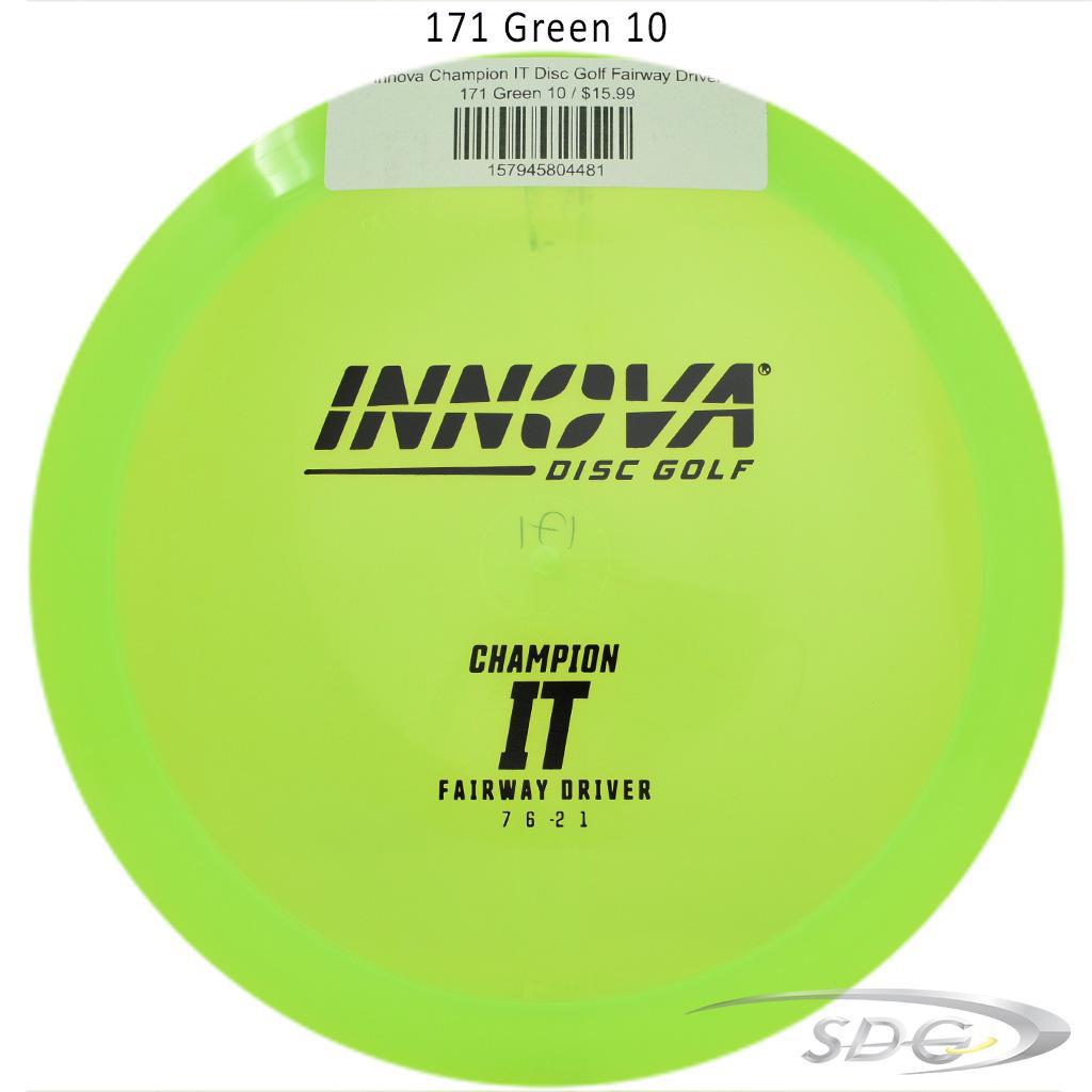 innova-champion-it-disc-golf-fairway-driver 171 Green 10 