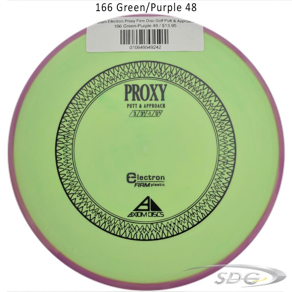 axiom-electron-proxy-firm-disc-golf-putt-approach 166 Green-Purple 48 
