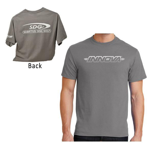 innova-striped-bar-logo-short-sleeve-w-sdg-logo-discmania-disc-golf-shirt Small Grey