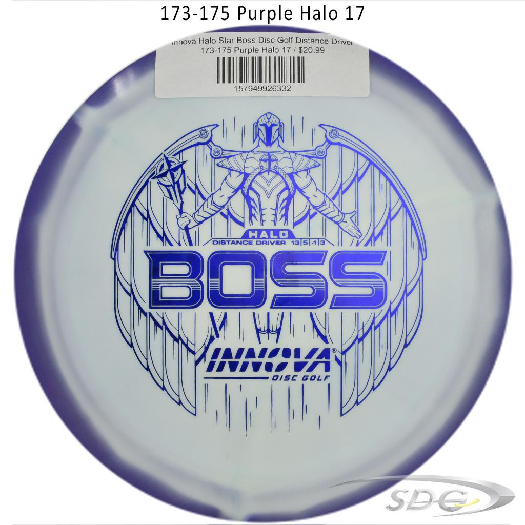 innova-halo-star-boss-disc-golf-distance-driver 173-175 Purple Halo 17 
