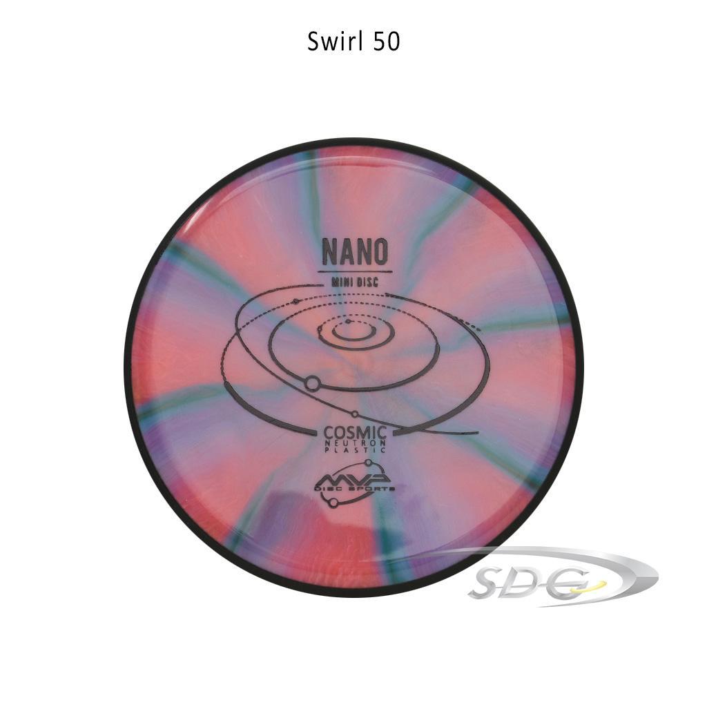 mvp-cosmic-neutron-nano-disc-golf-mini-marker Swirl 50 