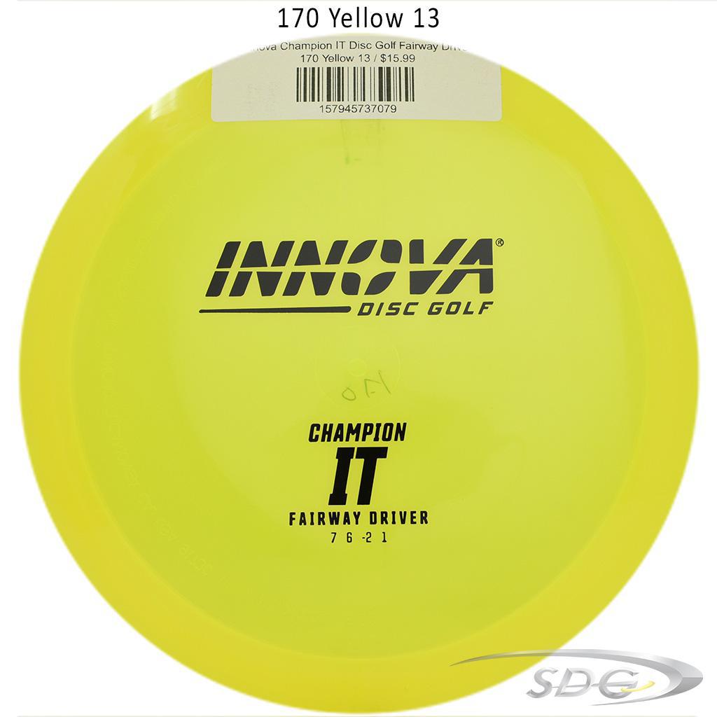 innova-champion-it-disc-golf-fairway-driver 170 Yellow 13 