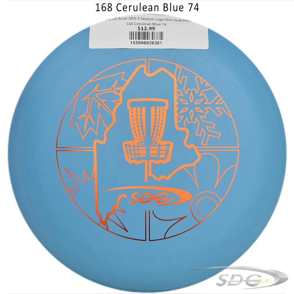 innova-dx-aviar-sdg-4-season-logo-disc-golf-putter 168 Cerulean Blue 74 