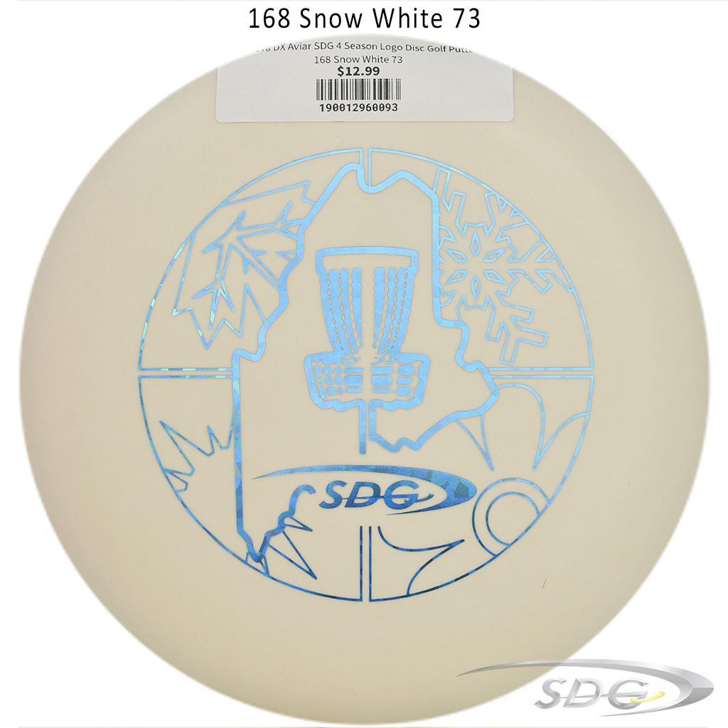 innova-dx-aviar-sdg-4-season-logo-disc-golf-putter 168 Snow White 73 