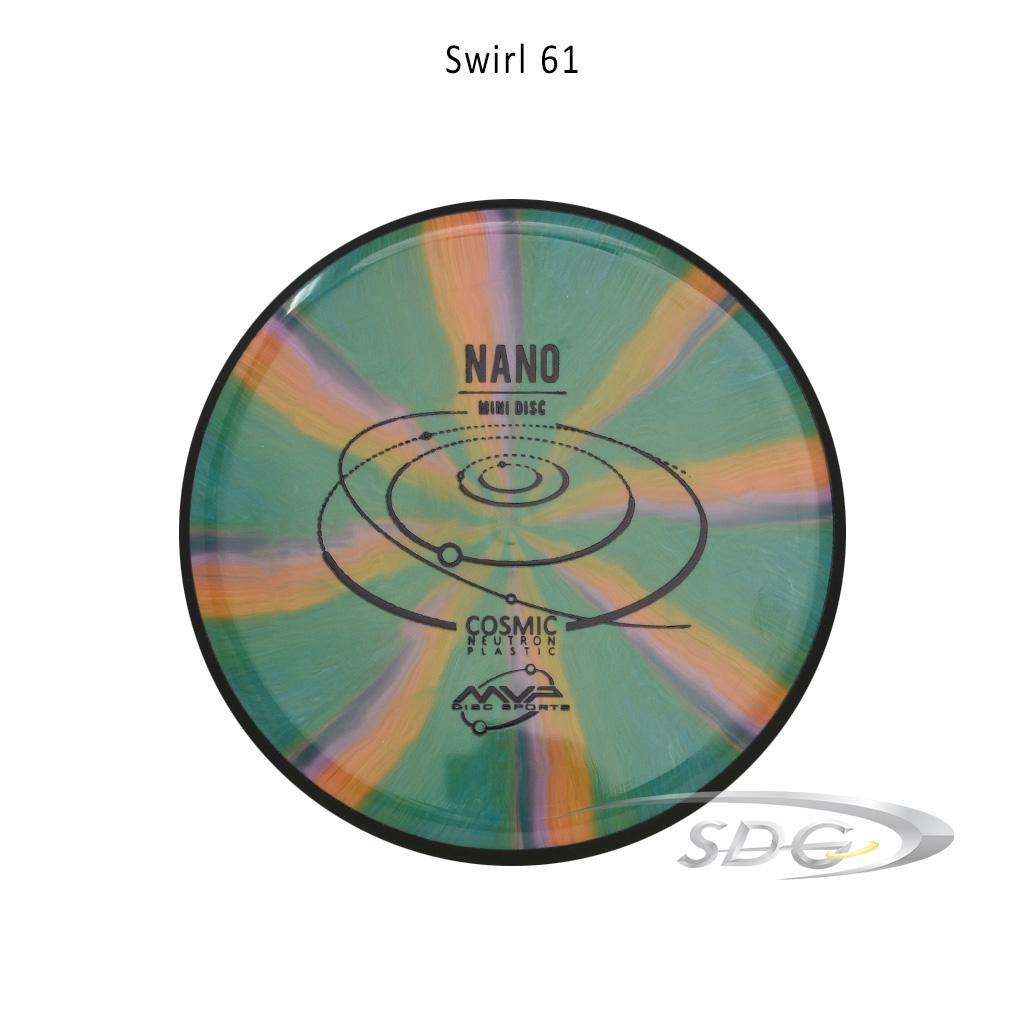 mvp-cosmic-neutron-nano-disc-golf-mini-marker Swirl 61 