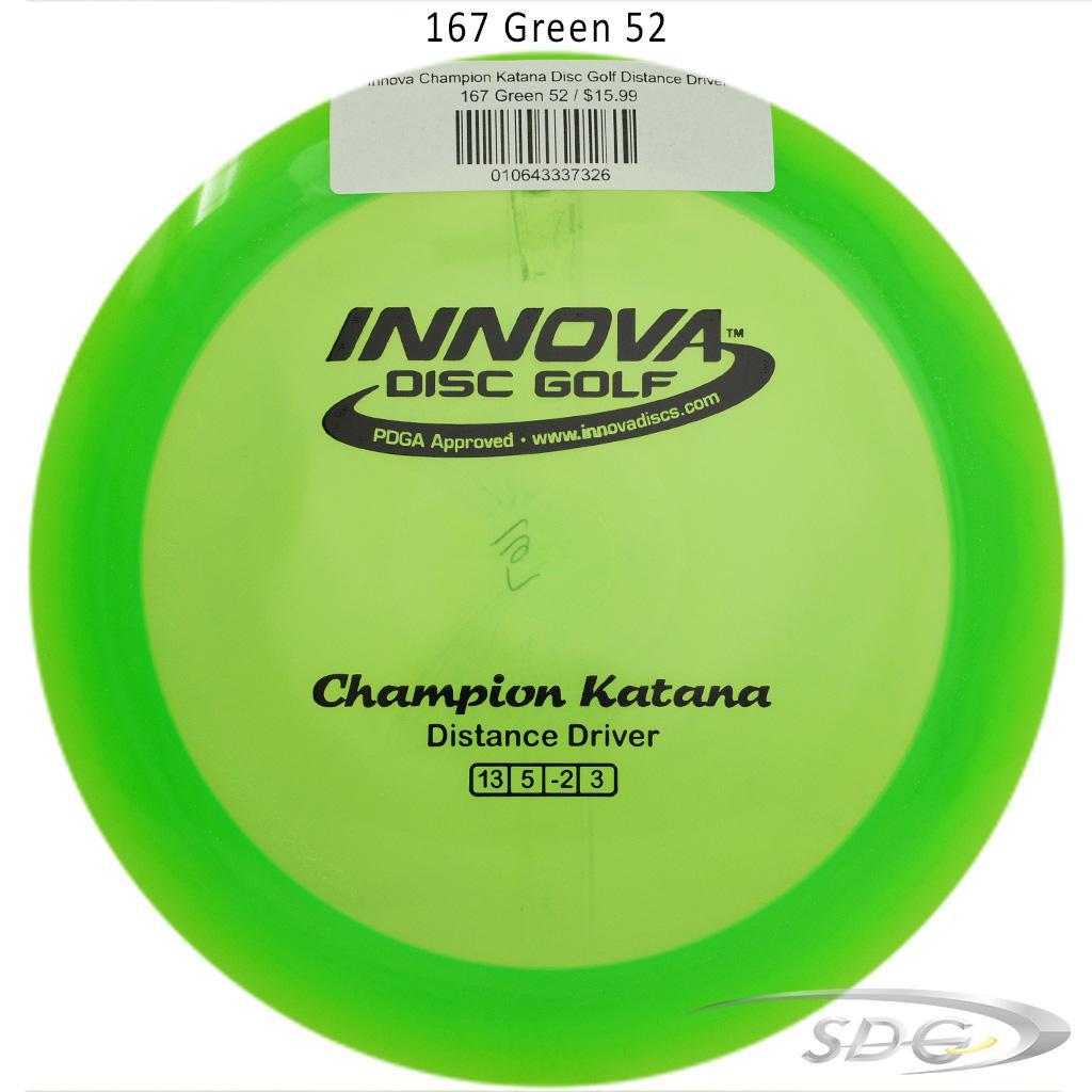 innova-champion-katana-disc-golf-distance-driver 167 Green 52 