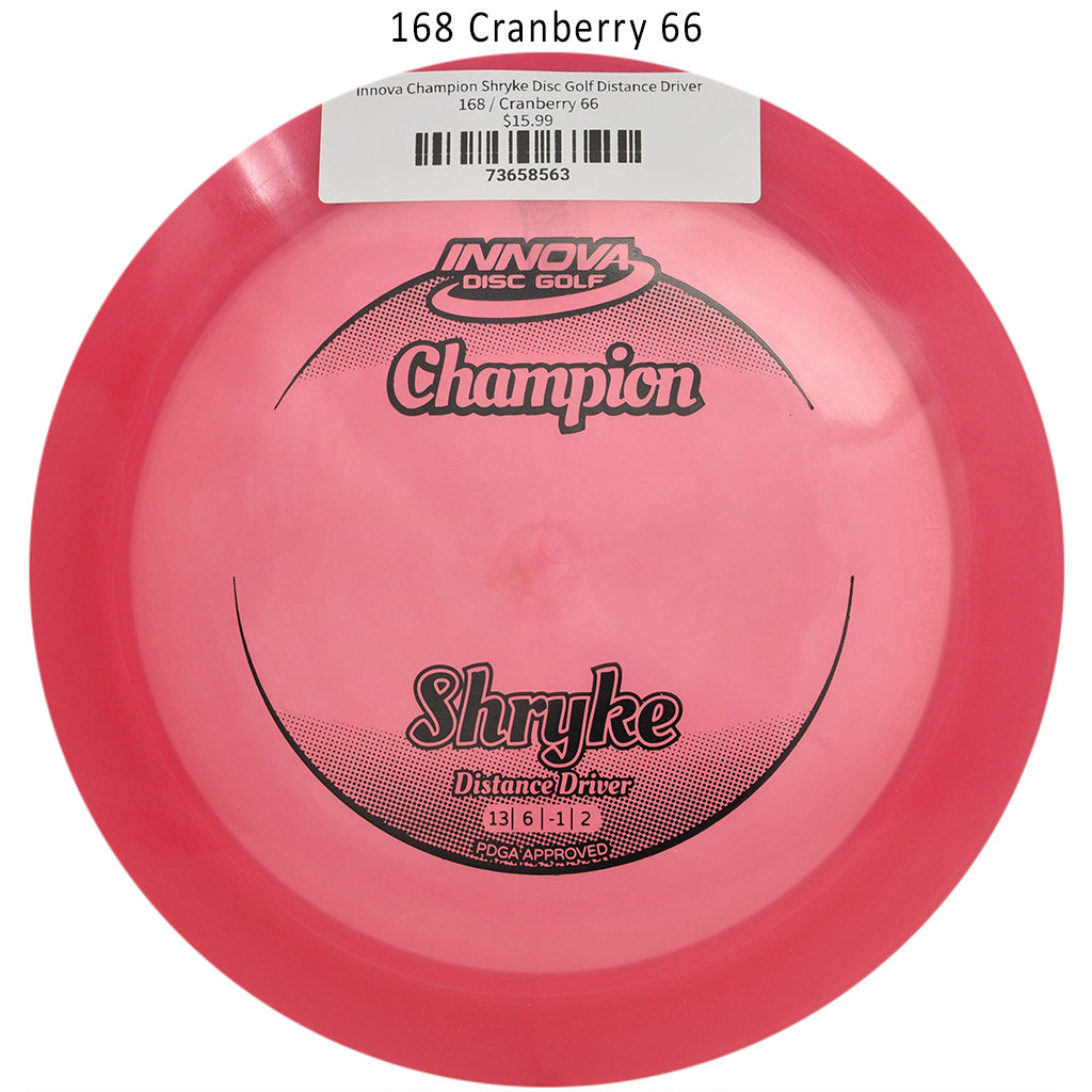 innova-champion-shryke-disc-golf-distance-driver 168 Cranberry 66 