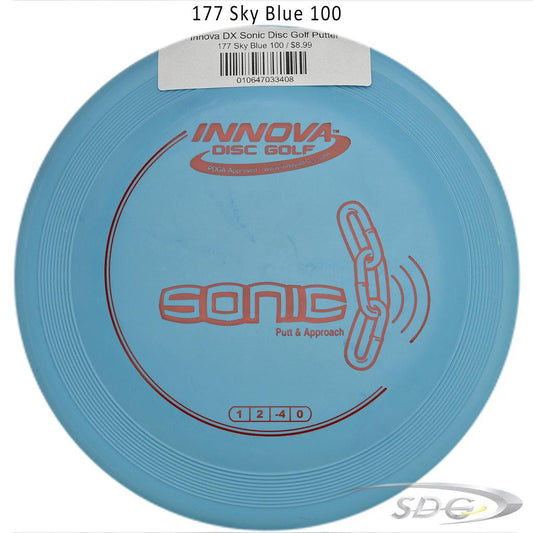 innova-dx-sonic-disc-golf-putter 177 Sky Blue 100 