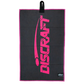 Discraft Disc Golf Towels Paige Pierce Black Pink Back