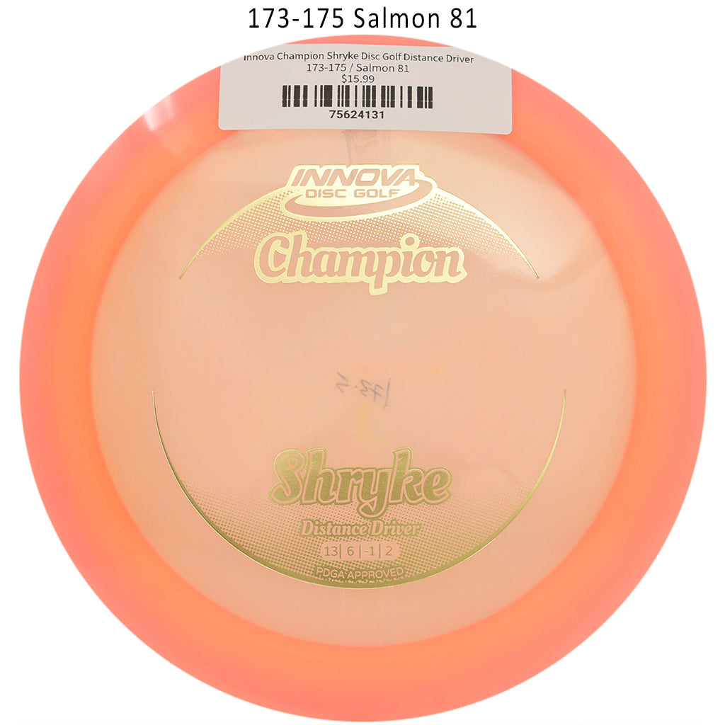 innova-champion-shryke-disc-golf-distance-driver 173-175 Salmon 81