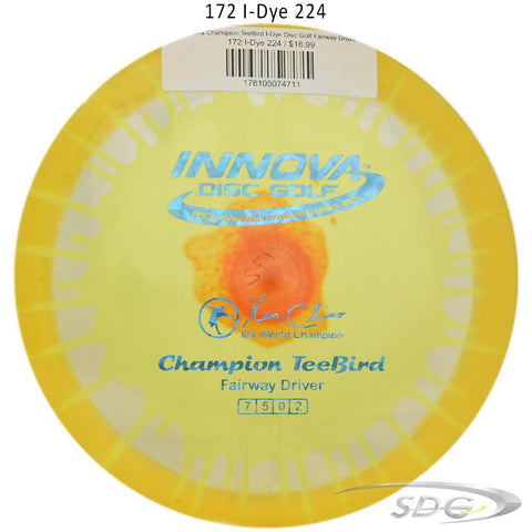 Innova Champion TeeBird I-Dye Disc Golf Fairway Driver