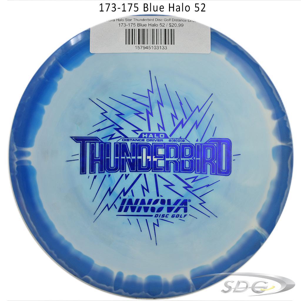 innova-halo-star-thunderbird-disc-golf-distance-driver 173-175 Blue Halo 52 