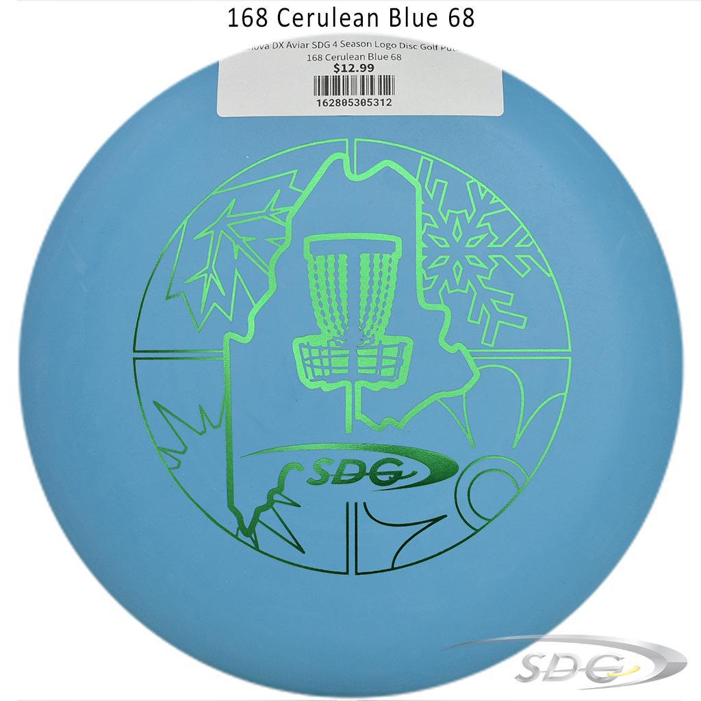 innova-dx-aviar-sdg-4-season-logo-disc-golf-putter 168 Cerulean Blue 68 