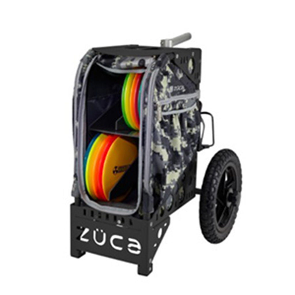 zuca-all-terrain-disc-golf-cart Anaconda-Black 
