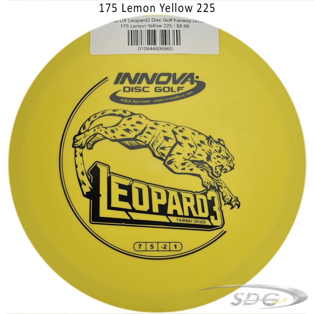innova-dx-leopard3-disc-golf-fairway-driver 175 Lemon Yellow 225 