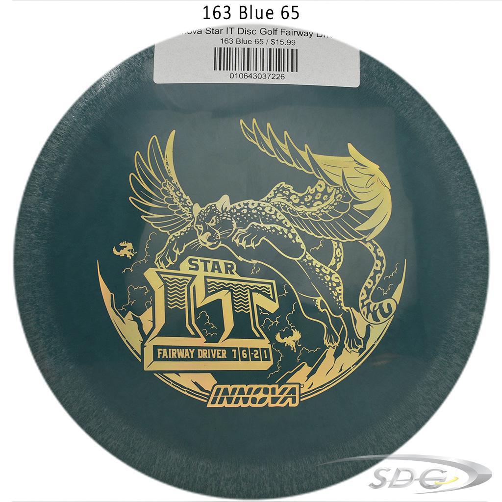 innova-star-it-disc-golf-fairway-driver 163 Blue 65 