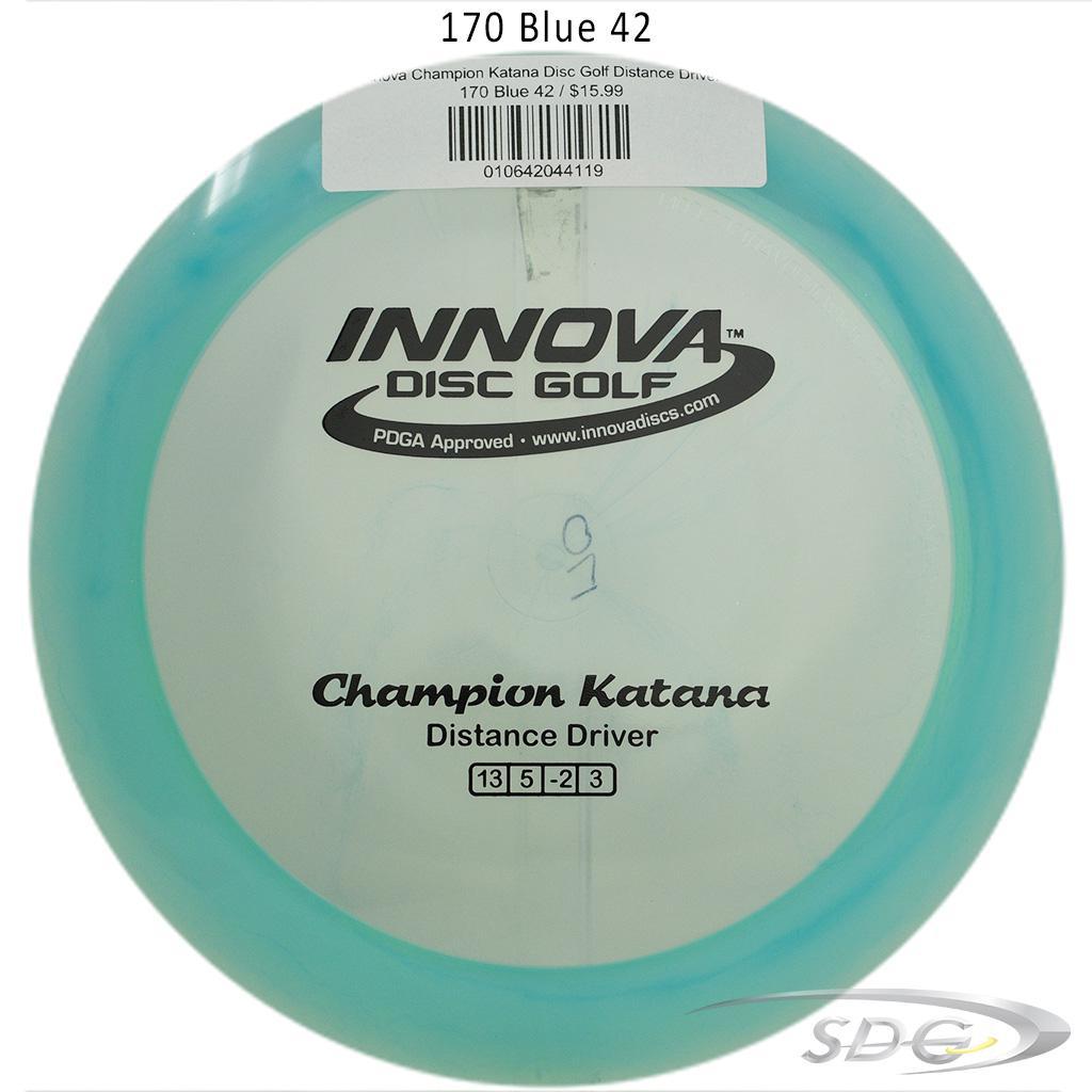 innova-champion-katana-disc-golf-distance-driver 170 Blue 42 