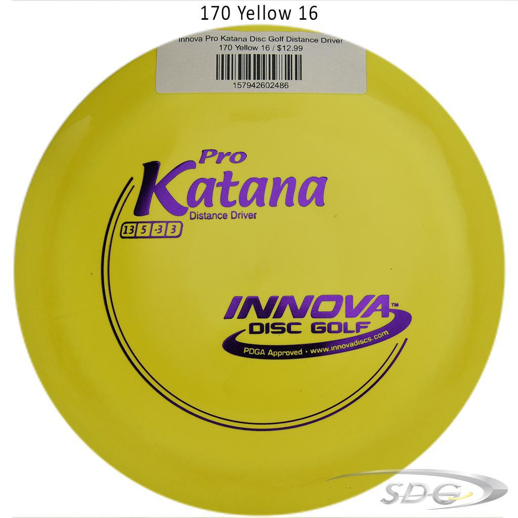 innova-pro-katana-disc-golf-distance-driver 170 Yellow 16 