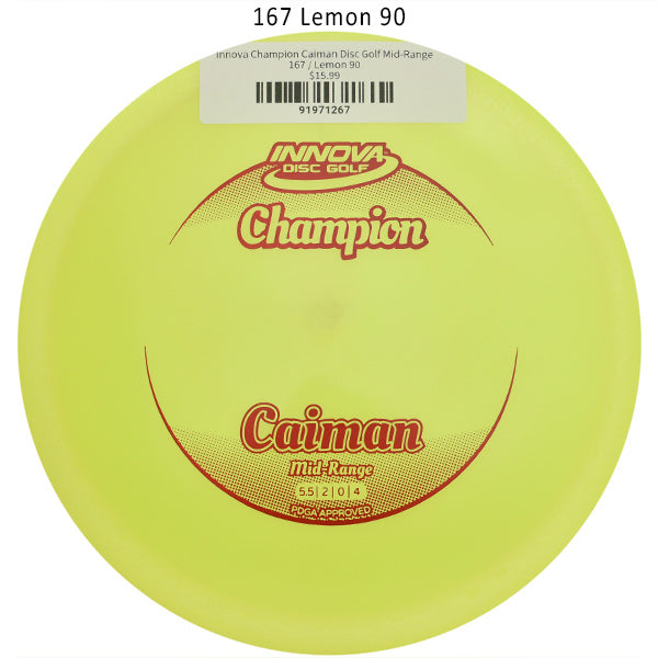 innova-champion-caiman-disc-golf-mid-range 167 Lemon 90 