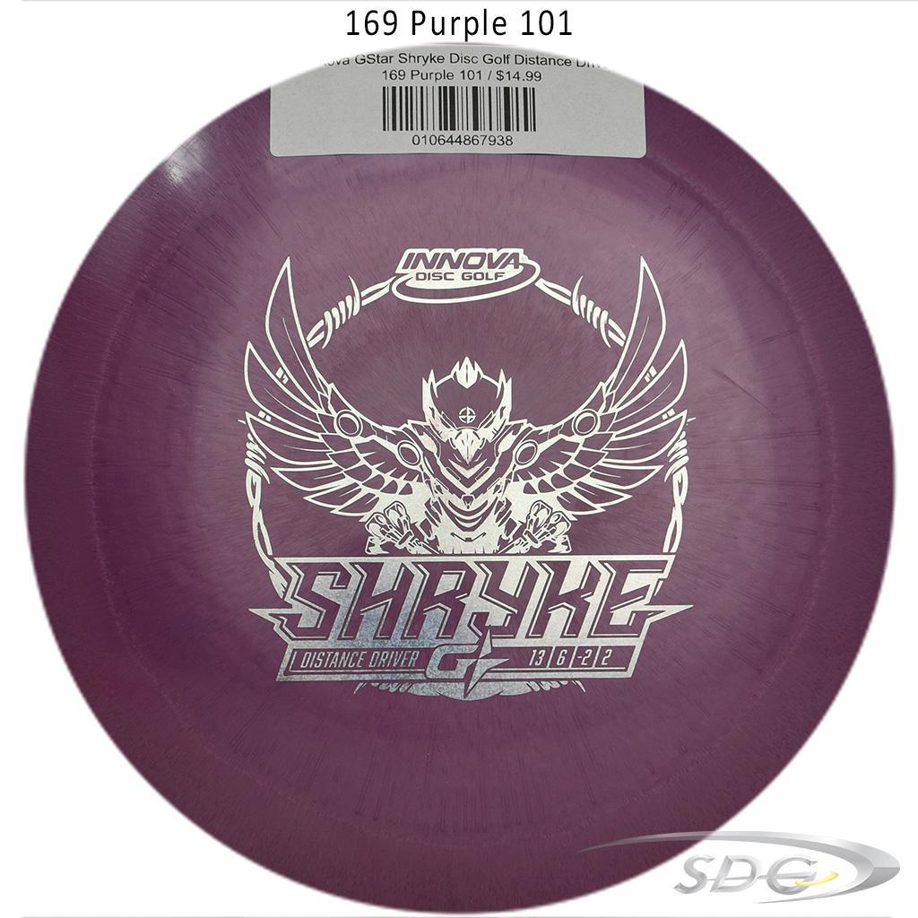 innova-gstar-shryke-disc-golf-distance-driver 169 Purple 101 