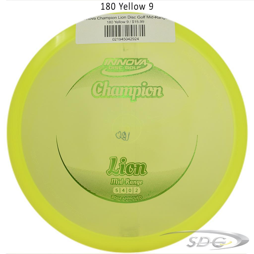 innova-champion-lion-disc-golf-mid-range 180 Yellow 9 