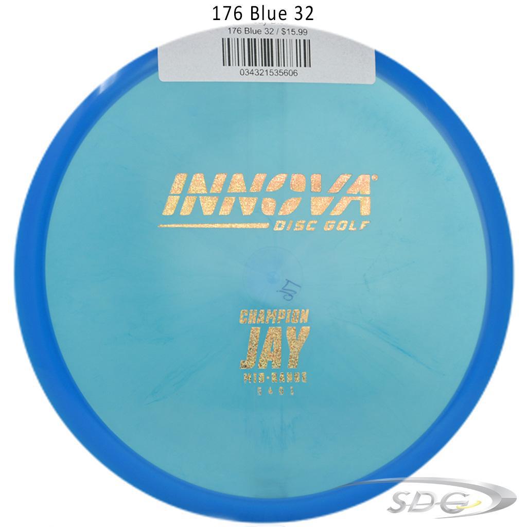 innova-champion-jay-disc-golf-mid-range 176 Blue 32 