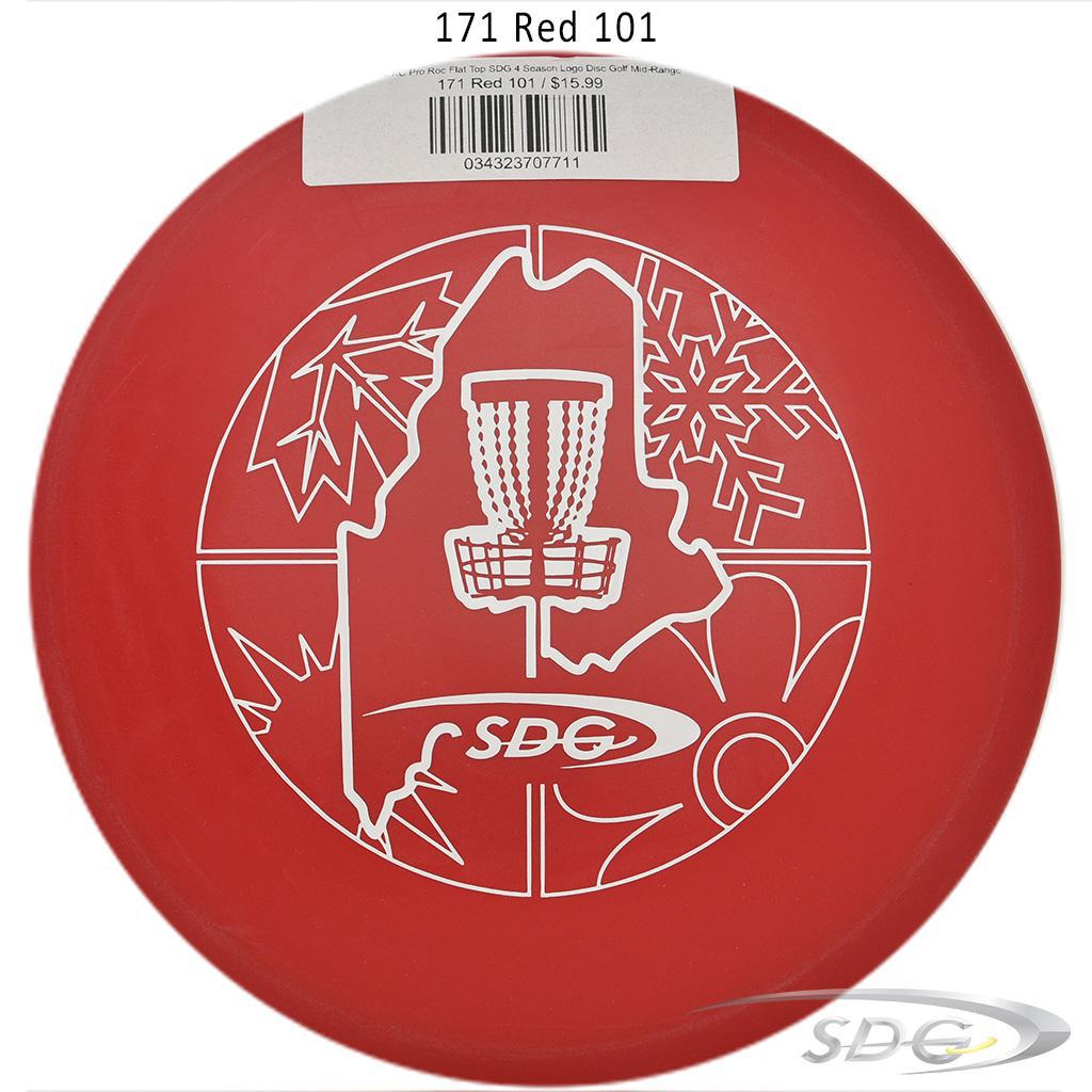 innova-kc-pro-roc-flat-top-sdg-4-season-logo-disc-golf-mid-range 171 Red 101 
