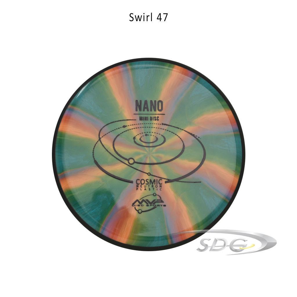 mvp-cosmic-neutron-nano-disc-golf-mini-marker Swirl 47 