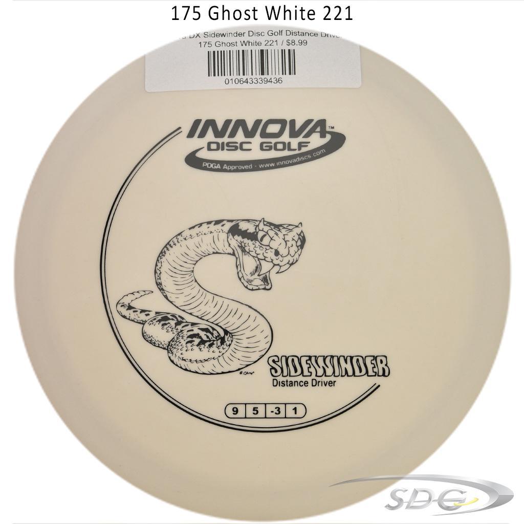 innova-dx-sidewinder-disc-golf-distance-driver 175 Ghost White 221 