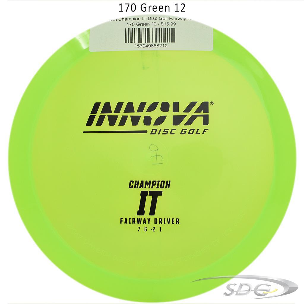 innova-champion-it-disc-golf-fairway-driver 170 Green 12 