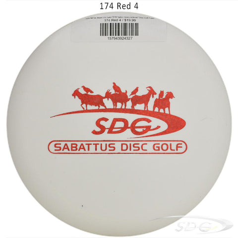 TSA Nerve Muse UV Color Shift "SDG Goats & Birds" Disc Golf Putter