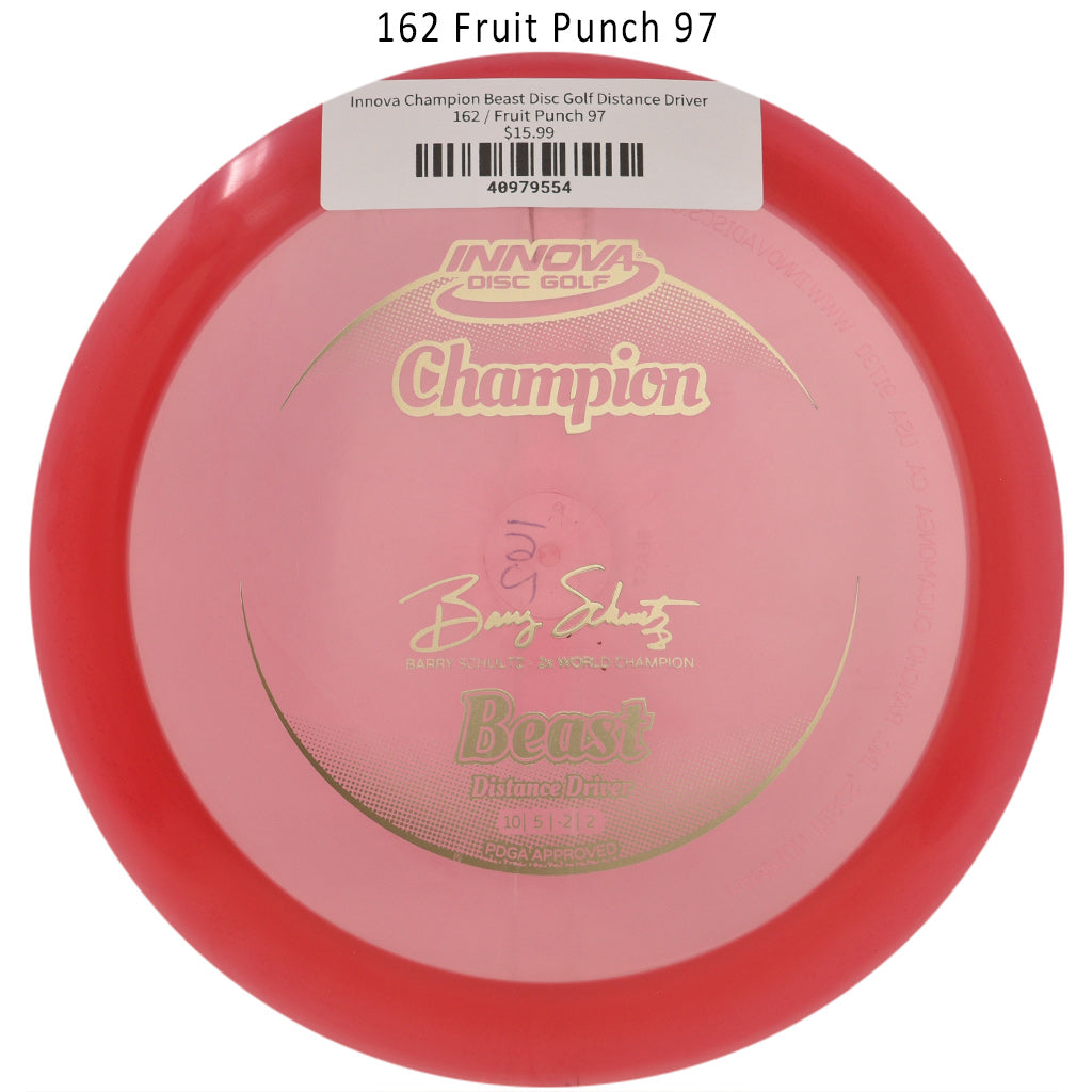 innova-champion-beast-disc-golf-distance-driver 162 Fruit Punch 97