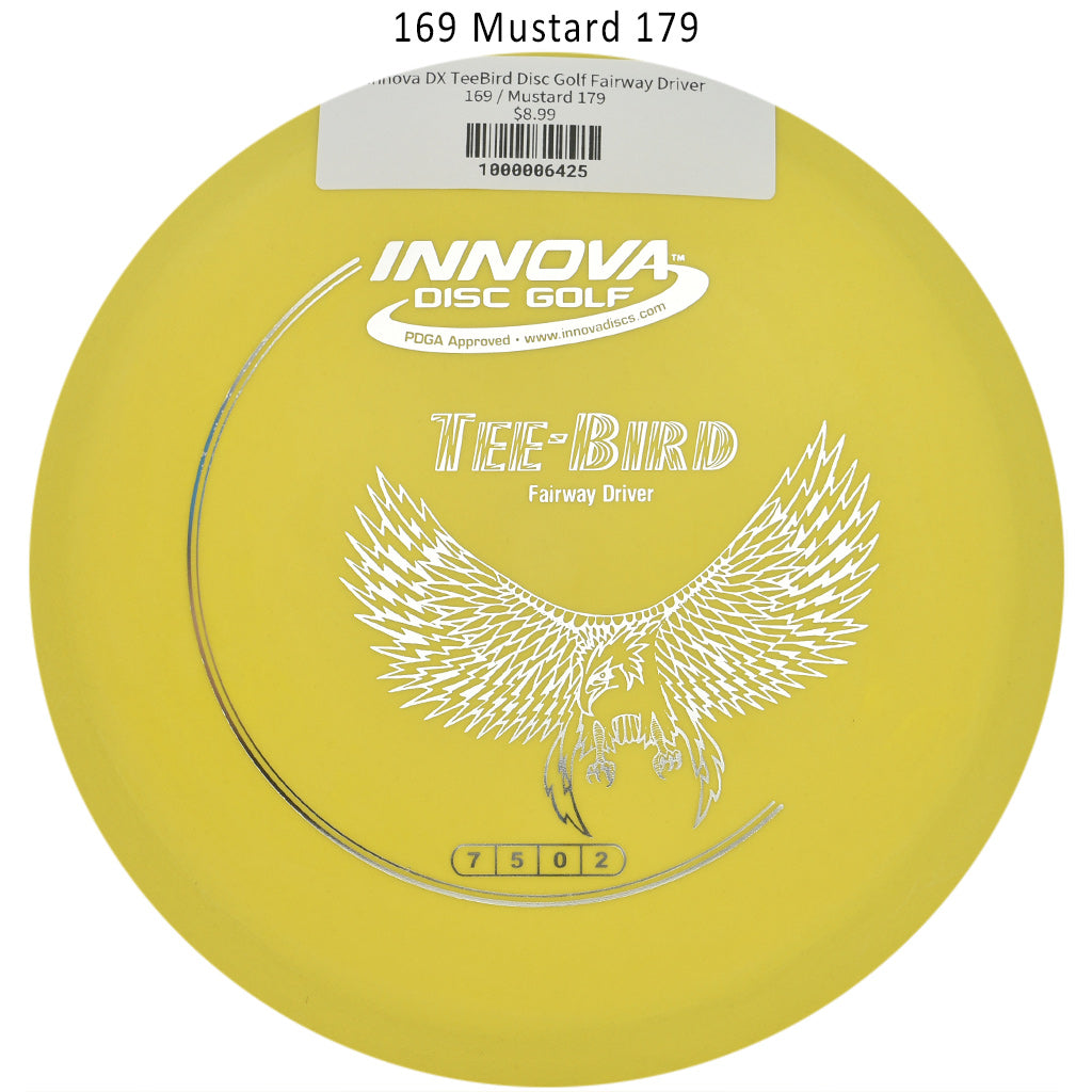 innova-dx-teebird-disc-golf-fairway-driver 169 Mustard 179