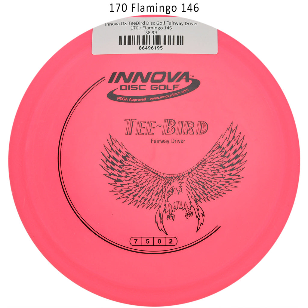 innova-dx-teebird-disc-golf-fairway-driver 170 Flamingo 146 